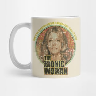 the bionic woman -  Six Million Dollar Man - RETRO STYLE Mug